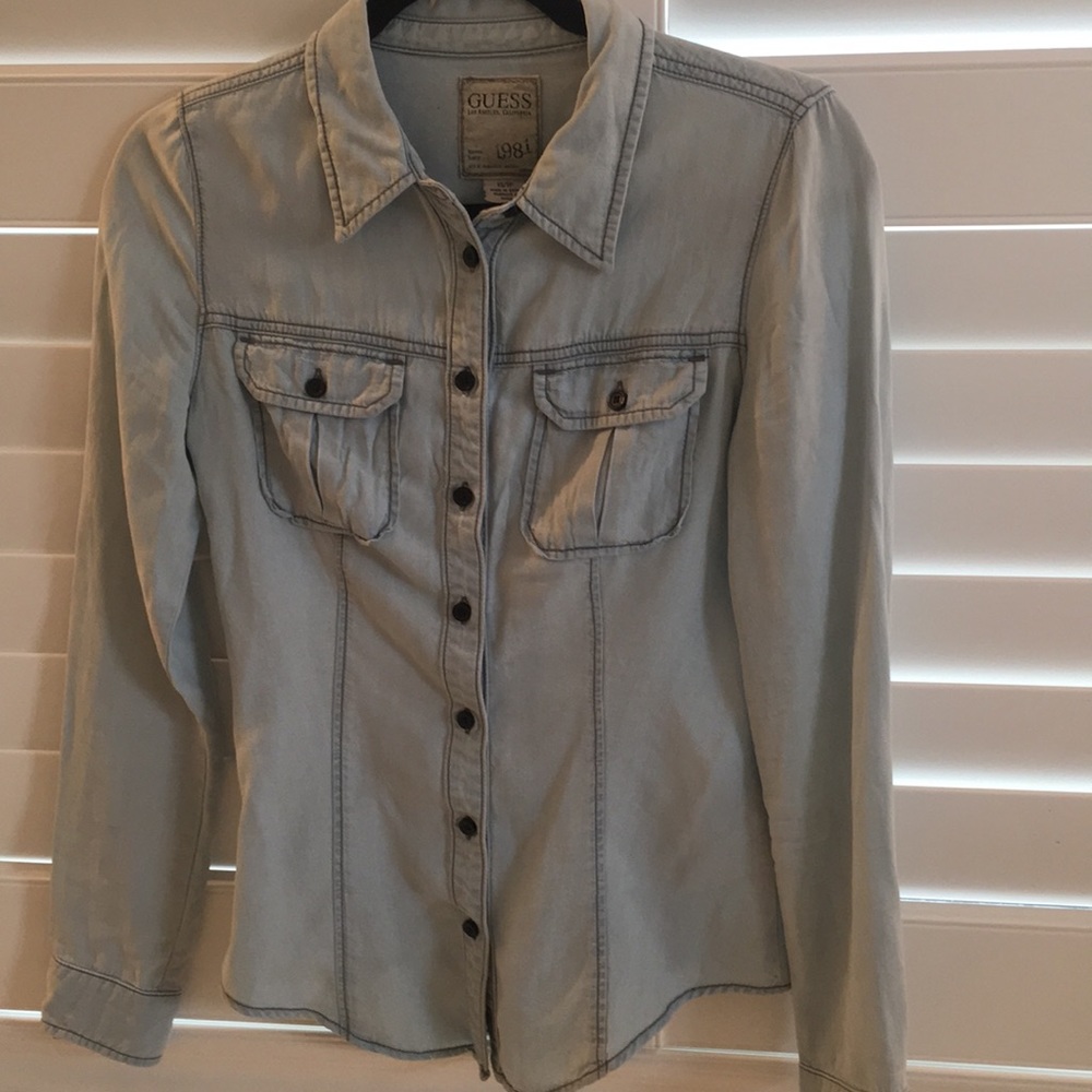 Guess denim shirt